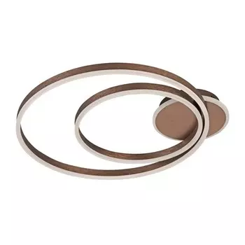 Светильник ЭкономСвет G61310/2A CF, LED 2x37Вт 3000-6000K, 3710лм, цвет коричневый