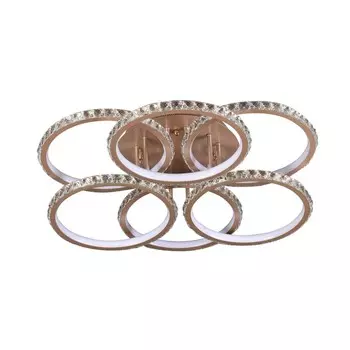 Светильник ЭкономСвет G61312/6GD, LED 6x49Вт 3000-6000K, 14756лм, цвет золото