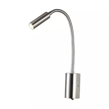 Светильник G62160/1wSN, LED 1x3Вт 3200K, 180лм, цвет никель