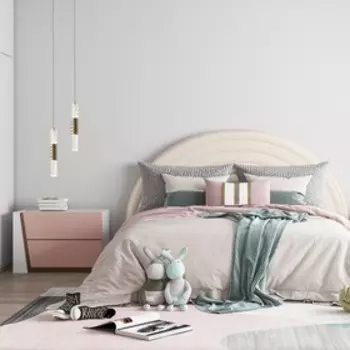 Светильник G91048/1BK, LED 2x3Вт 3300K, 180лм, цвет черный матовый, золото