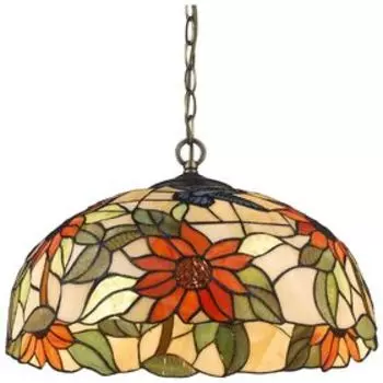 Светильник "Габриэль", 2х60Вт Е27, разноцветный