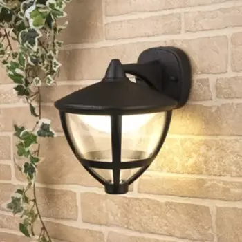 Светильник Gala, 10Вт LED, цвет чёрный, 450Лм, 4000K, IP44