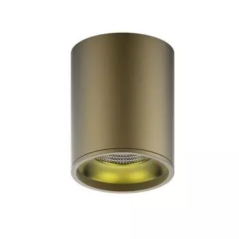 Светильник Gauss Overhead, 12Вт LED, 3000K, 900лм, цвет коричневый