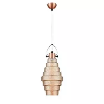 Светильник Genio, 1x60Вт E27, цвет янтарный