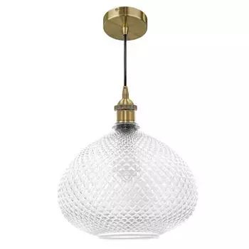 Светильник Genni, 1x40Вт E27, цвет латунь