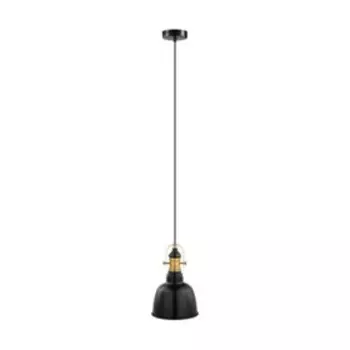 Светильник GILWELL, 1x60Вт E27, цвет бронза, чёрный