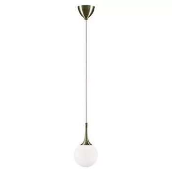 Светильник Globo, 1x40Вт E14, цвет бронза