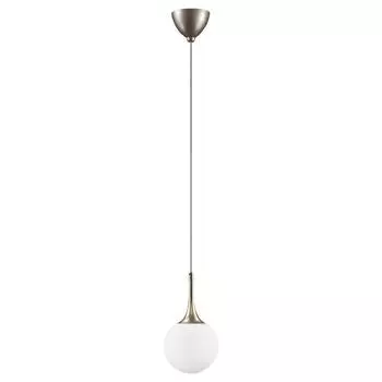 Светильник Globo, 1x40Вт E14, цвет шампань