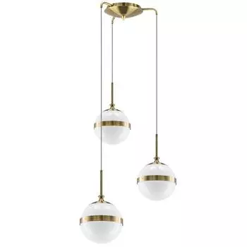 Светильник Globo, 3x40Вт E14, цвет бронза