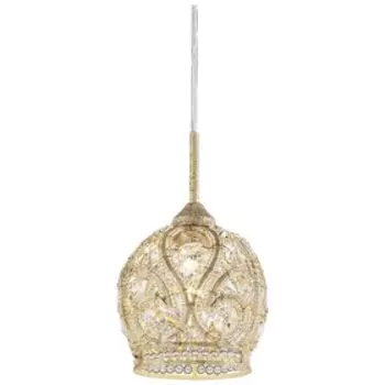 Светильник GLORIA 1x40Вт E14 слоновая кость 15x15x120см