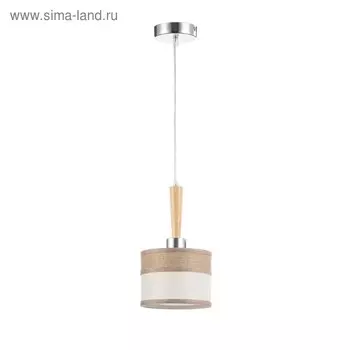 Светильник Helen 1x40Вт E27 никель, коричневый 155x155x1535см