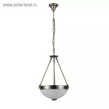 Светильник Herbert 3x60Вт E27, бронза 21x13x31 см