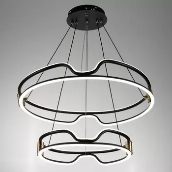 Светильник «Холтер» LED 236 Вт 3000-6000К черный 60609 см BayerLux