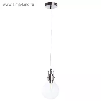 Светильник Houston, 1x40Вт E14, никель