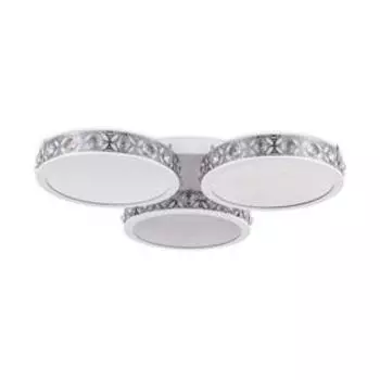 Светильник Ambrella light Ice, 154Вт LED, 11550лм, 3000-6400K, цвет белый, хром с ПДУ