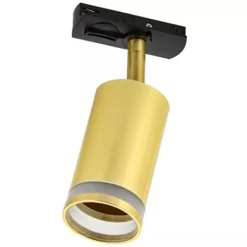 Светильник IEK, 4116 декоративный трековый поворотный, GU10, золото, LT-USB0-4116-GU10-1-K22