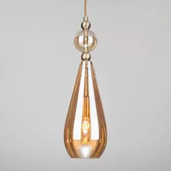 Светильник Ilario, 1x40Вт E14, цвет античная бронза