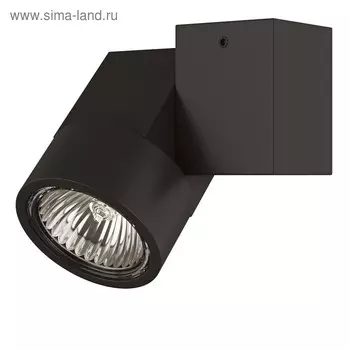 Светильник ILLUMO 50Вт GU10 черный 9,4x5,7x9,5см