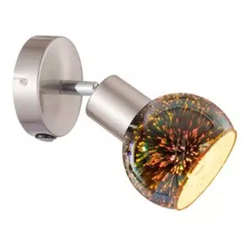 Светильник Illusione, 1x40Вт E14, серебро