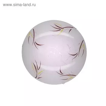 Светильник «Ива», 12Вт LED белый 30,5x30,5x6,5 см