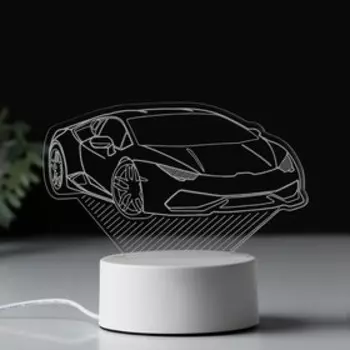 Светильник ночник «№1», 25 х 14 см, модель GBV-0121.