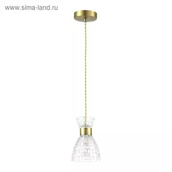 Светильник JACKIE 1x40Вт E14 бронза