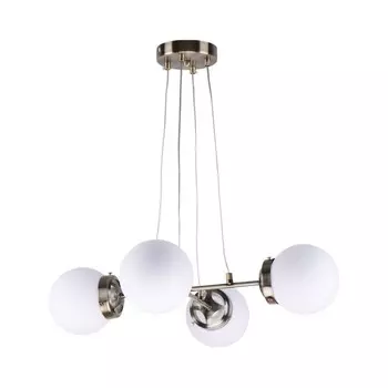 Светильник ЭкономСвет 10213/4AB WT, E27 4x40Вт, цвет бронза