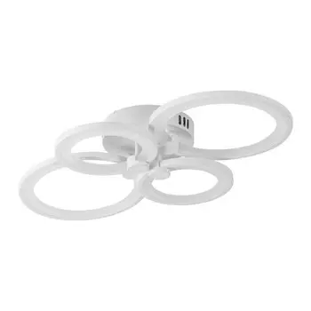 Светильник ЭкономСвет 53032/4WT, LED 4x28Вт 3000-6000K, 14560лм, цвет белый