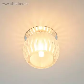 Светильник ЭкономСвет, 622 F CR, Мах 40Вт G9, цвет хром