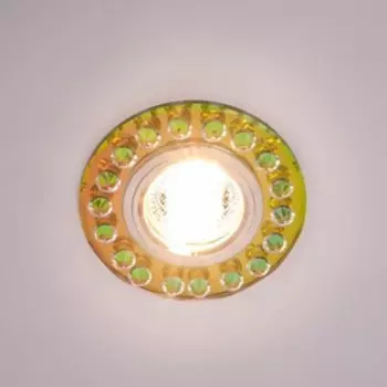 Светильник ЭкономСвет, D2001 CR RNB+CL, Мах 50Вт GU5.3, цвет хром