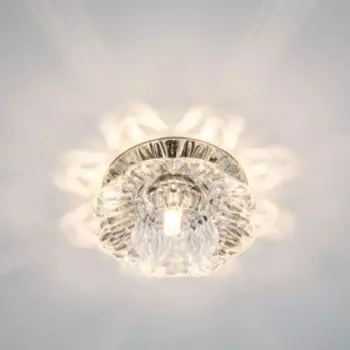 Светильник "ЭкономСвет" F2055-L CR CL G4, Мах 35Вт G4, цвет хром