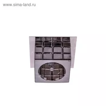 Светильник ЭкономСвет, F3641 CR SM G4, Мах 35Вт G4, цвет хром