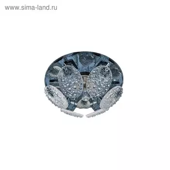 Светильник "ЭкономСвет" F4097 SM+CL GU5.3, Мах 50Вт GU5.3, цвет зеркальный