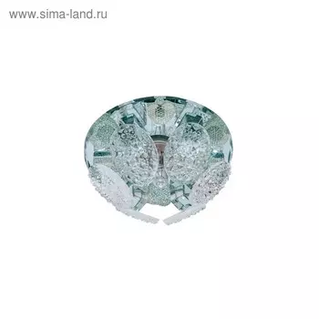 Светильник "ЭкономСвет" F4097 WT+CL GU5.3, Мах 50Вт GU5.3, цвет зеркальный