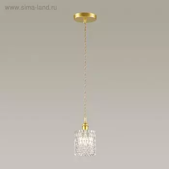 Светильник JESS 1x40Вт E14 золото