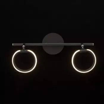 Светильник "Этингер" 2x3Вт LED 3000K черный 37x10x21см