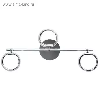 Светильник "Этингер" 3x3Вт LED 3000K хром 53x12x21см