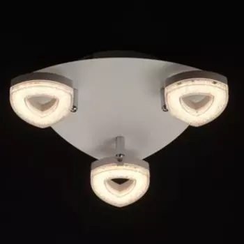 Светильник "Этингер" 3x4Вт LED 3000K белый 26x26x16см