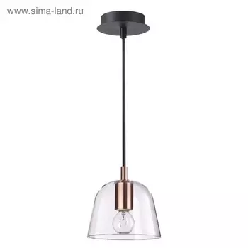 Светильник Joseph, 60Вт E14, цвет черный