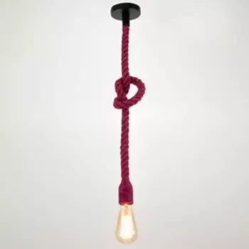 Светильник "Канат" 1хЕ27 40Вт розовый 3х3х100см