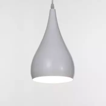 Светильник BayerLux "Капля" 1х60Вт Е27 белый 18х18х30 см.