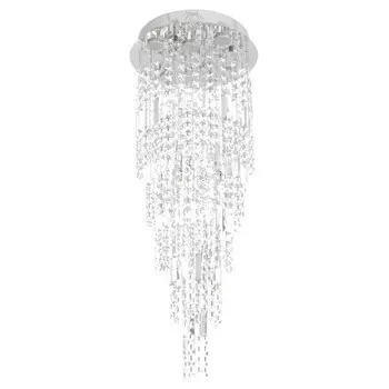 Светильник каскад «Доменика» 6xLED 6xG4 хром 4040100 см BayerLux