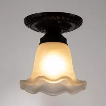 Светильник "Кастиллио" 1хЕ27 60Вт черный 13х13х15см BayerLux