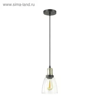 Светильник KIT 1x60Вт E27, чёрный