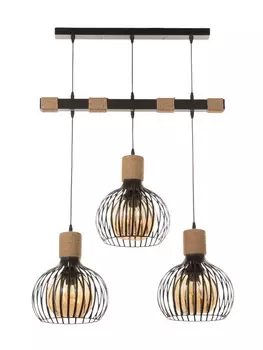 Светильник «Клубок» 340 Вт Е27 черный 282828 см