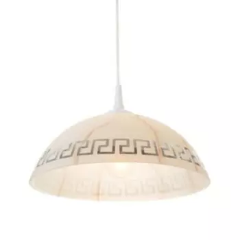 Светильник "Колпак" 006/4С б.с. мат. декор (Ф 300; Н 115)