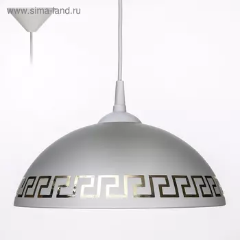 Светильник BayerLux "Колпак" 1 лампа E27 40Вт белый-золото д.300