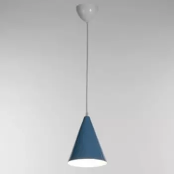 Светильник BayerLux "Конус" 1х15Вт Е14 голубой 16х16х20см