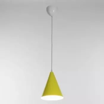 Светильник BayerLux "Конус" 1х15Вт Е14 желтый 16х16х20см