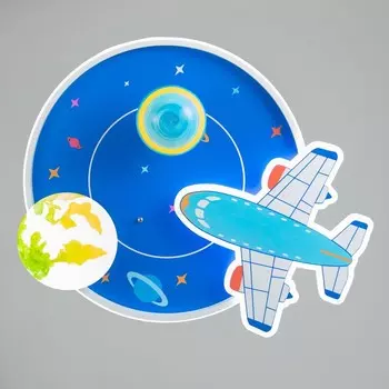 Светильник Косм BayerLuxос LED 36 Вт синий 555018 см BayerLux